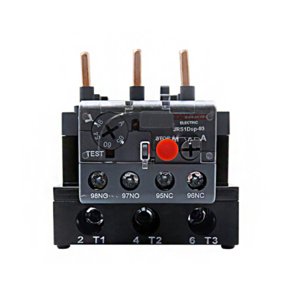 商品德力西热继电器热过载保护继电器jrs1dsp-93插入式电机热保护器