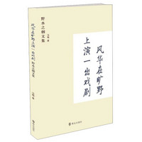 风华在旷野上演一出戏剧：野水之烟文集