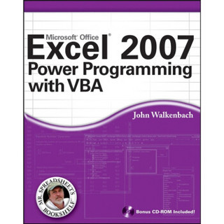 Excel 2007 Power Programming with VBA  Excel 2007 程序设计与VBA