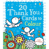 20 Thank You Cards to Colour (Cards)