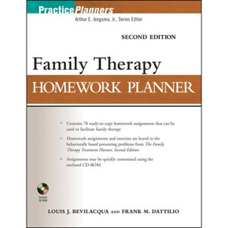 Family Therapy Homework Planner, Second Edition[家庭治疗计划概要　第2版]