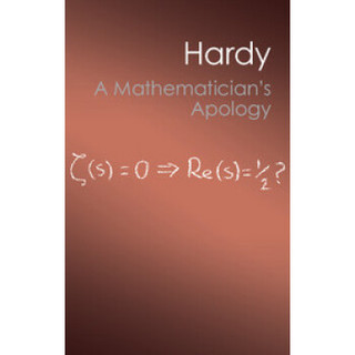 A Mathematician's Apology (Canto Classics)