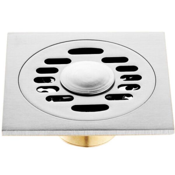 商品菲尔特(fürth)洗衣机双用全铜自动密封式地漏 银色 ydl-2s