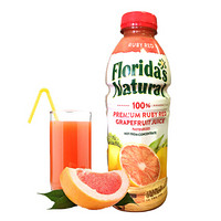 佛罗瑞达 NFC 果汁 100%鲜榨葡萄柚汁西柚汁 1L/瓶 美国进口