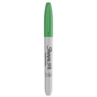 锐意（Sharpie）马克笔/记号笔 细头绿单支 美国进口防褪色