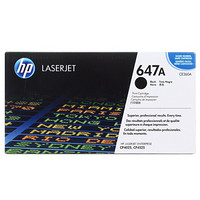 惠普（HP）CE260A 647A 黑色硒鼓 (适用LaserJet CP4025/CP4525)