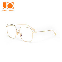 JO防蓝光眼镜手机电脑防辐射眼镜男女款简约护目镜J3215GGL 金色