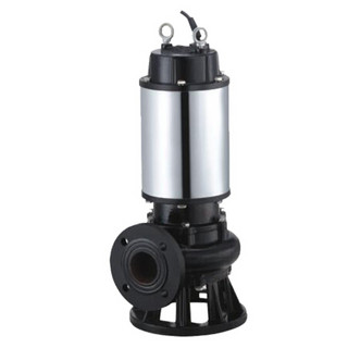 开利JPWQ15-22-1200-3国标自动搅匀排污泵(不锈钢外套)功率3kw流量15扬程22m380v口径2寸
