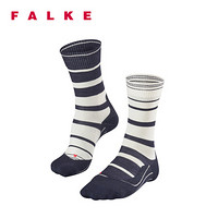 FALKE 德国鹰客 TK5 Stripe专业徒步运动袜经典条纹女袜 深蓝色marine 37-38 16182-6120