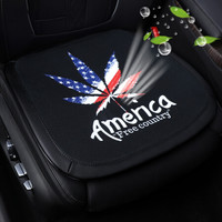 紫风铃夏季凝胶汽车坐垫3D透气立体蜂窝果冻座垫四季通用单片免捆绑防滑家用办公单个餐椅垫M18 1-枫叶黑