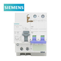 SIEMENS 西门子 5SU9 微型漏电保护断路器 6KA 30mA C 电子式 AC 16A 2P 5SU93261CN16