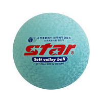 世达（star）CB814-07 女生儿童成人训练气排球CB814中学生气排球 蓝色气排球 4号球