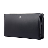 goldlion 金利来 男士手包时尚潮流大容量手抓包牛皮多卡位夹包 MS3581008-2191A