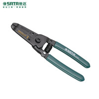 世达(SATA)带刃口拨剥线钳子6英寸150mm多功能电缆剥皮器剥皮钳 91201 现货