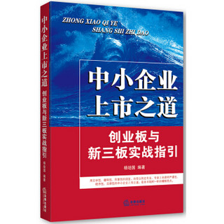 中小企业上市之道：创业板与新三板实战指引