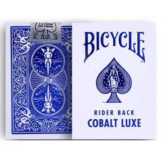 BICYCLE扑克牌 奢华高档纸牌 美国进口单车牌 高级娱乐卡牌 轻奢烫金-蓝色1副