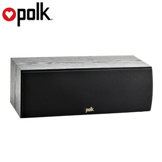 普乐之声（polk）T30C 音响 音箱 家庭影院 中置音箱 一只 黑色