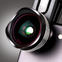 C&CFIVE三合一手机镜头广角微距鱼眼套装五层镜片高清苹果通用拍照单反无畸变外置摄像头黑色