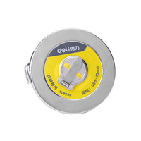 得力(deli)30米盘式钢卷尺长钢卷尺大量程工程测量尺30mx10mm DL9230