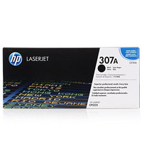 惠普（HP） CE740A 307A 黑色原装 LaserJet 硒鼓 (适用HP Color LaserJet CP5225系列 )