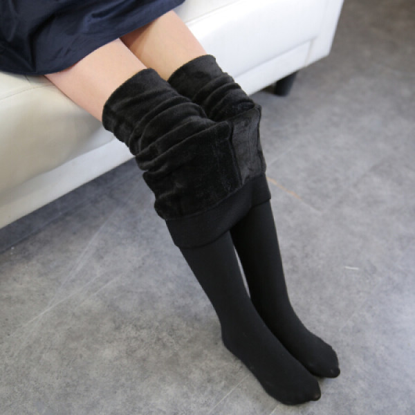 商品驰动 女童连裤袜加绒加厚打底裤儿童舞蹈袜 秋冬季加绒保暖丝袜