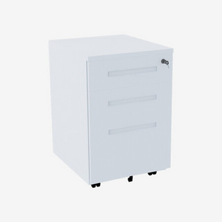 麦森（maisen）活动柜 办公职员文件资料储物抽屉小矮柜子 暖白色 可定制 MS-HDG-205