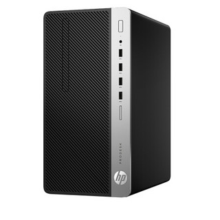 HP 惠普 ProDesk 400 G5 MT 八代酷睿版 商用台式机 黑色 (酷睿i5-8500、核芯显卡、8GB、1TB HDD、风冷)