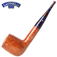 沙芬 SAVINELLI  意大利进口石楠木烟斗幻想曲光面烟斗P367LNA-111