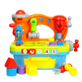 汇乐玩具（HUILE TOYS） 小小匠游戏工场组合儿童早教益智玩具 男女孩玩具婴幼儿玩具0-1岁
