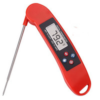 雨花泽（Yuhuaze）语音播报厨房食品温度计 探针式电子温度计 测水温油温食品温度仪器