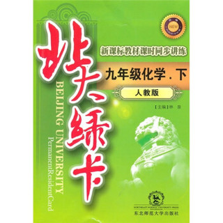 北大绿卡·新课标教材课时同步讲练（升级）：9年级化学（下）（人教版）