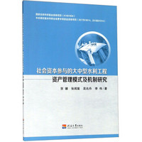 社会资本参与的大中型水利工程资产管理模式及机制研究