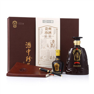 有券上：珍酒 珍酒故事礼盒 酱香型白酒53度 500ml+100ml *3件