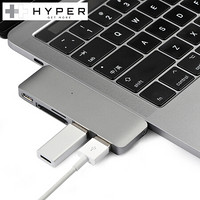 HyperDrive苹果转接头type-c扩展坞MacBook Pro Air转换器iPad拓展坞usb-c hub笔记本电脑配件SD卡读卡器u盾