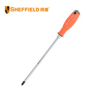 钢盾 SHEFFIELD S058306 双头螺丝刀PH2&6x100mm 一字十字改锥 带强磁螺丝批 多功能起子