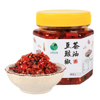 田野故事 辣椒酱 湖南特产茶油香辣酱豆豉剁辣椒农家自制下饭菜 300g