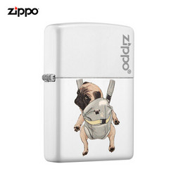 ZIPPO 之宝 214-C-000062 背包客 单面彩印煤油防风火机