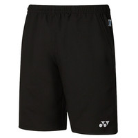 YONEX 尤尼克斯 羽毛球网球运动服男短裤yy速干15048CR-007黑色XL/O