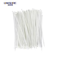 凌科朔(LINKSHIRE)自锁式尼龙扎带 理线带 扎线 4*300国标 3.9mm宽 250条 固定塑料扣束/捆/绑扎带/封条