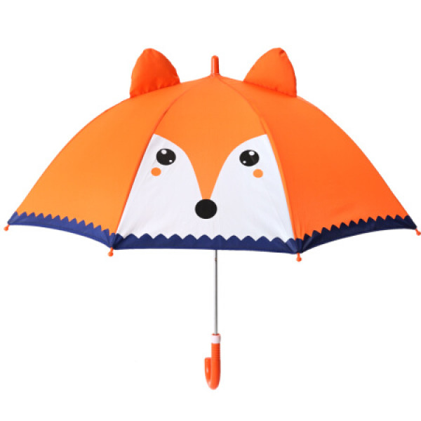 哈格美hugmii晴雨伞小巧可爱幼儿园伞拒水碰击布直杆宝宝雨伞 zd