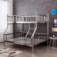 奈高 NG双层床双人304不锈钢钢架床简约现代员工学校宿舍公寓床2000*1200*1730