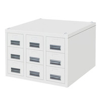 奈高NG蜡块柜病理切片柜铁皮柜实验室医院专用玻片存储柜钢制办公柜五层单节玻片柜加厚