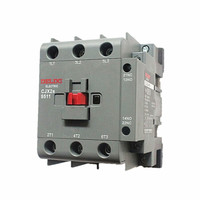 DELIXI德力西CJX2s-9511交流接触器辅助触头1常开+1常闭220V线圈 家用 接触式继电器95A