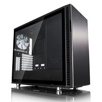 分形工艺（Fractal Design）Define R6 TG 永夜黑 钢化玻璃侧板 支持ATX/E-ATX主板/标配风扇/散热水冷机箱