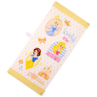 迪士尼（Disney）毛巾家纺 迪士尼公主系列小可爱童巾 A类纯棉婴儿童纱布小毛巾 挂式 Y黄色 25*50cm