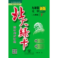 2016年春 北大绿卡 课时同步讲练：化学（九年级下 新版 配人教版）