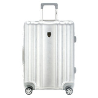 汤普瑞斯 TPRC 拉杆箱兰博拉丝旅行登机箱铝框行李箱20英寸 银色