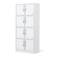 中伟八门更衣柜铁皮柜员工储物柜寄存包柜多门柜鞋柜碗柜
