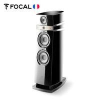 FOCAL 劲浪 MAESTRO UTOPIA 音响家庭影院 HIFI 2.0 落地式音箱 木质法国原装 (黑色)