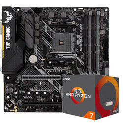 AMD 锐龙 Ryzen 7 2700 CPU处理器+TUF B450M-PLUS GAMING 板U套装